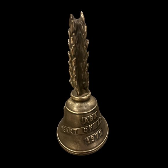 Vintage ABA Brass Bell, American Bell Association ABA Convention Ltd Edition - Picture 3 of 4